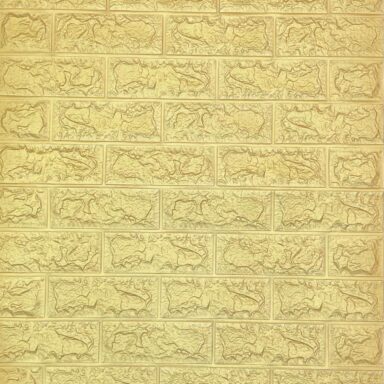 دیوارپوش فومی طلایی af1